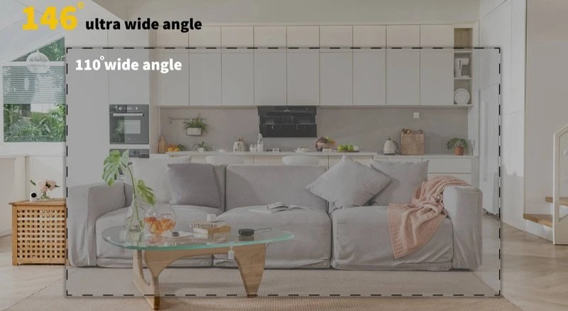 aqara g2h szeroki kąt widzenia, rybie oko