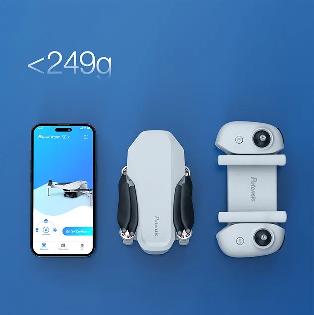 POTENSIC ATOM SE FOLDABLE 4K FPV DRONE