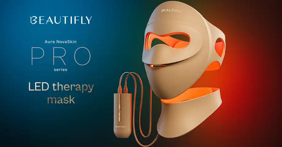 Маска для світлотерапії Beautifly Aura NovaSkin з контролером