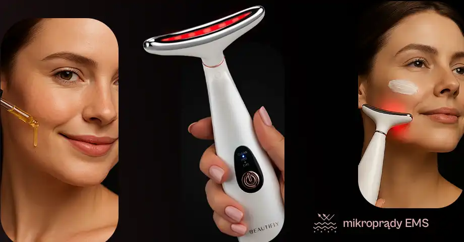 Процедура догляду за шкірою LumaLift з мікрострумами та червоним світлом