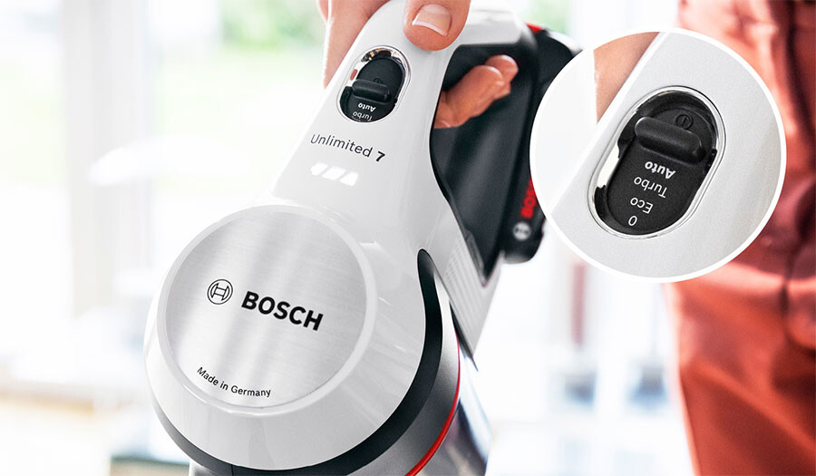 3 режими роботи - виберіть оптимальний режим роботи: Turbo, Auto або Eco