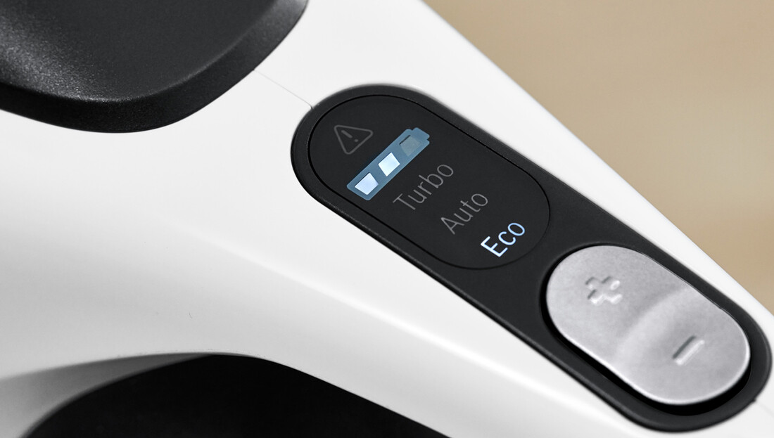 3 режими роботи – виберіть оптимальний режим роботи: Turbo, Auto або Eco