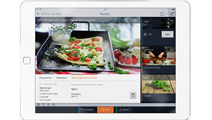 Home Connect - розумна духовка, яка слідує вашим рецептам.