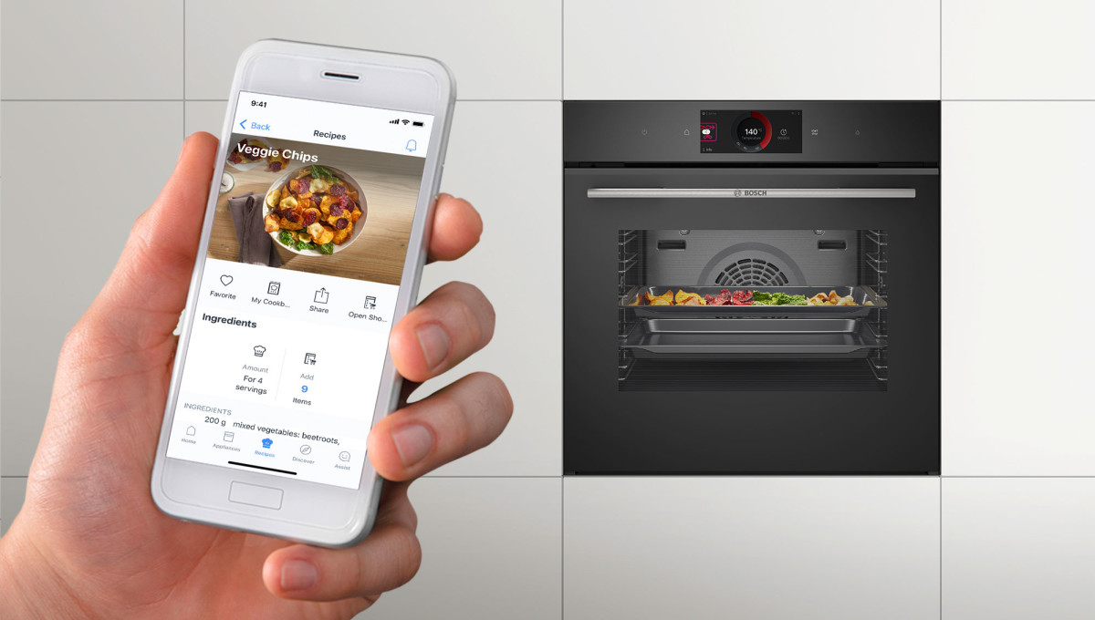 Home Connect - дистанційне управління приготуванням їжі