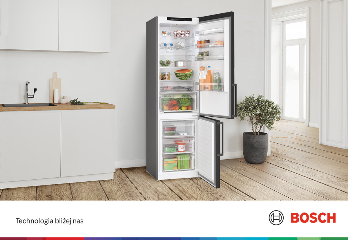 З Bosch веселощі починаються, коли ви відкриваєте дверцята холодильника.