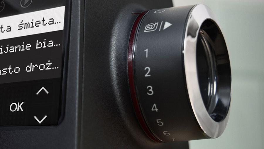 7-ступінчасте регулювання швидкості - ідеальна робота з точним підбором оптимальної швидкості.