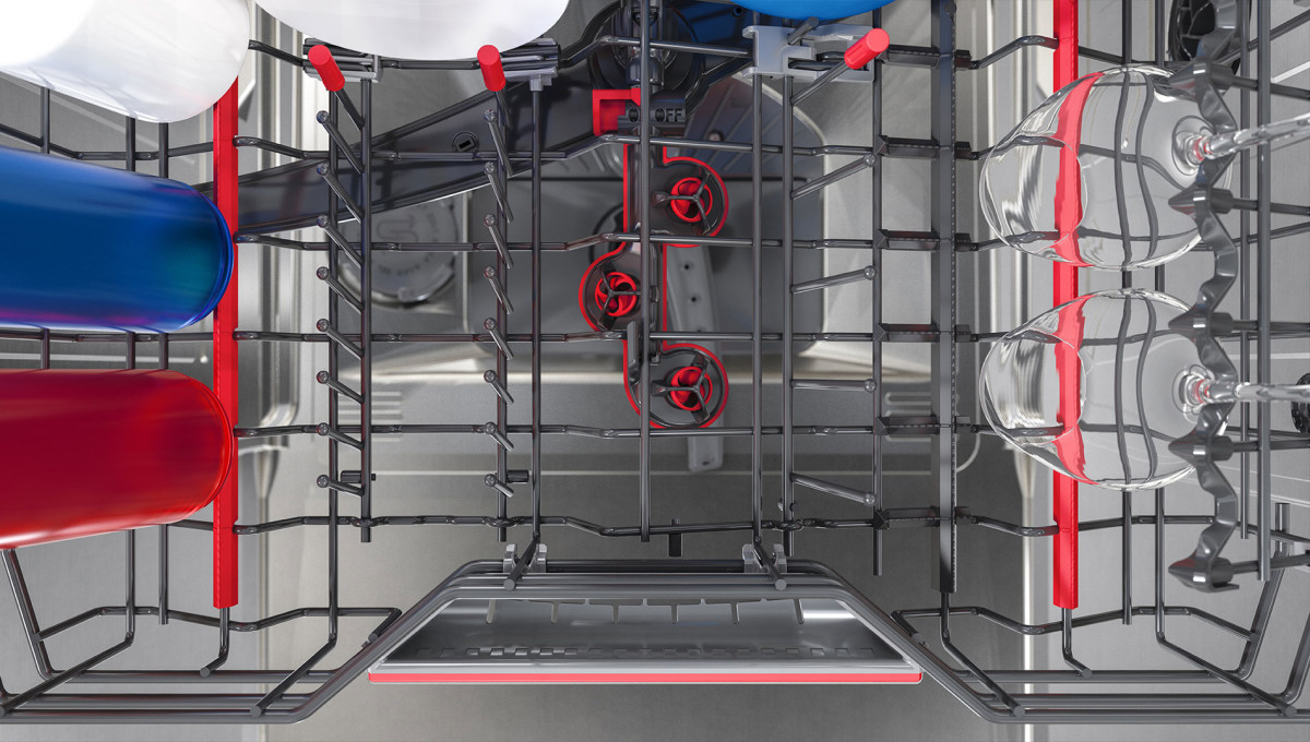 ExtraClean Zone – надзвичайно ретельне миття для блискучого посуду