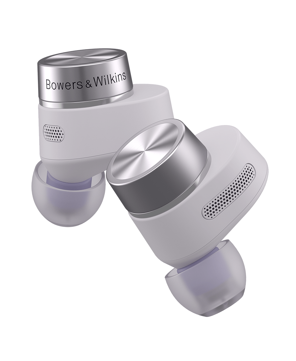 Bowers & Wilkins PI5 S2 ワイヤレスイヤホン シルバー Słuchawki Bowers & Wilkins Pi5 S2 Fioletowy - Opinie i ceny