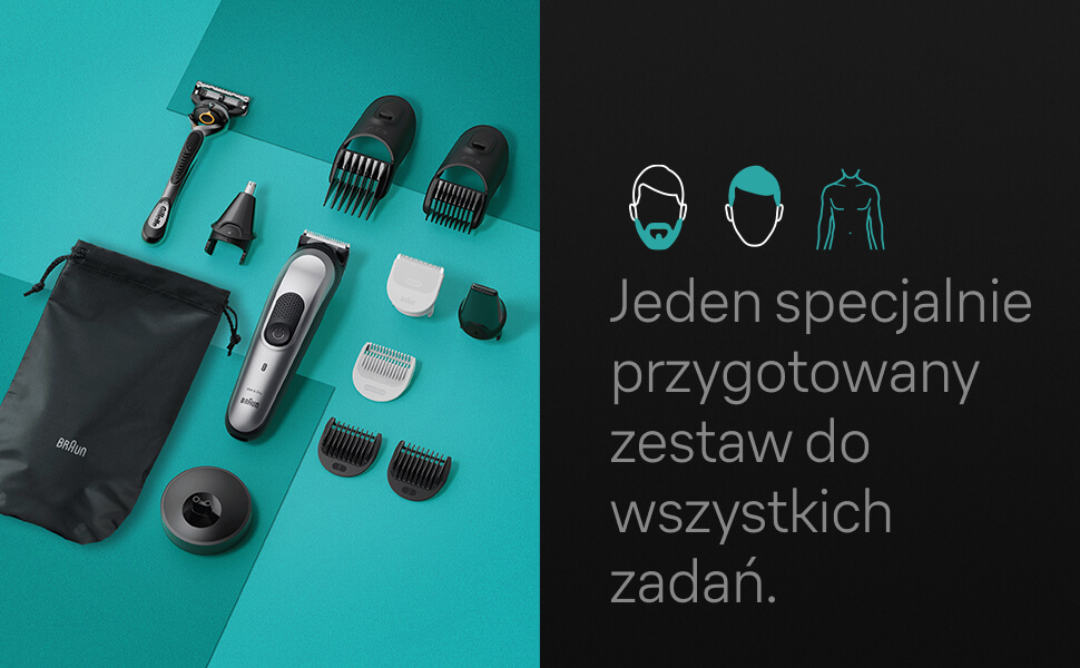 Jeden specjalnie przygotowany zestaw do wszystkich zadań.