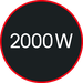 Duża moc i maksymalna temperatura 230°C