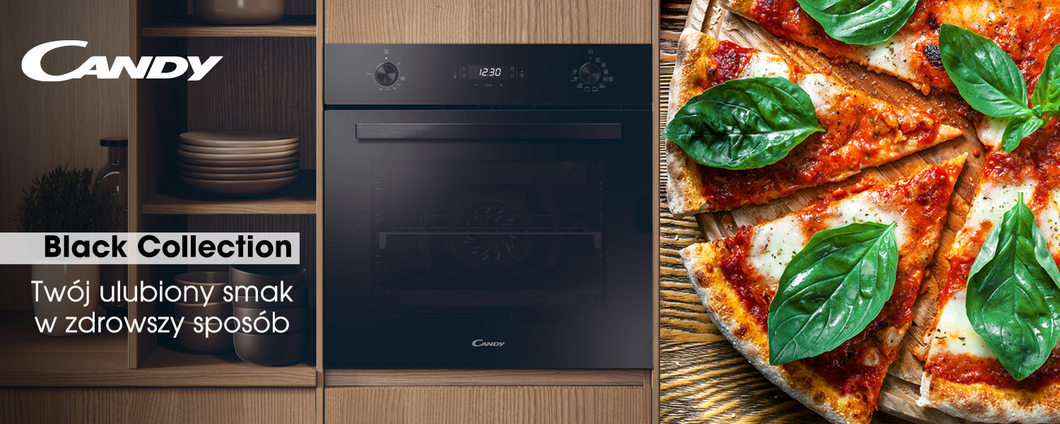 Piekarnik Candy Black Collection FMBC A825S E0