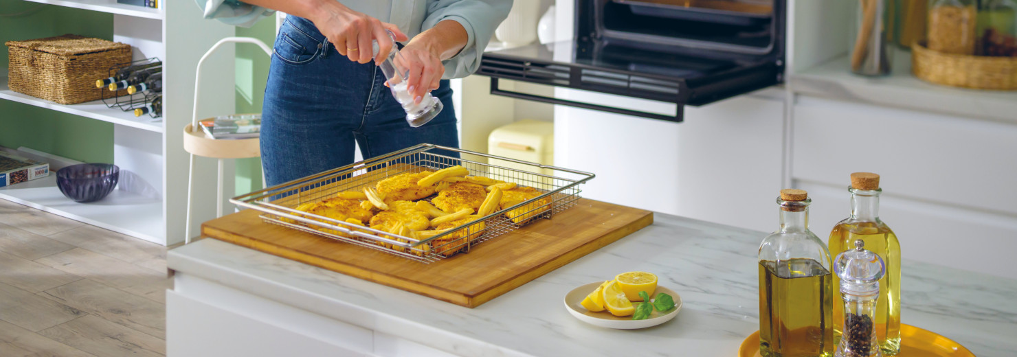 Innowacyjna taca Air Fry - wyższy poziom zdrowego pieczenia