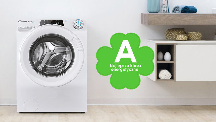 Klasa energetyczna A - mniejsze zużycie prądu