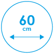 Szerokość 60 cm