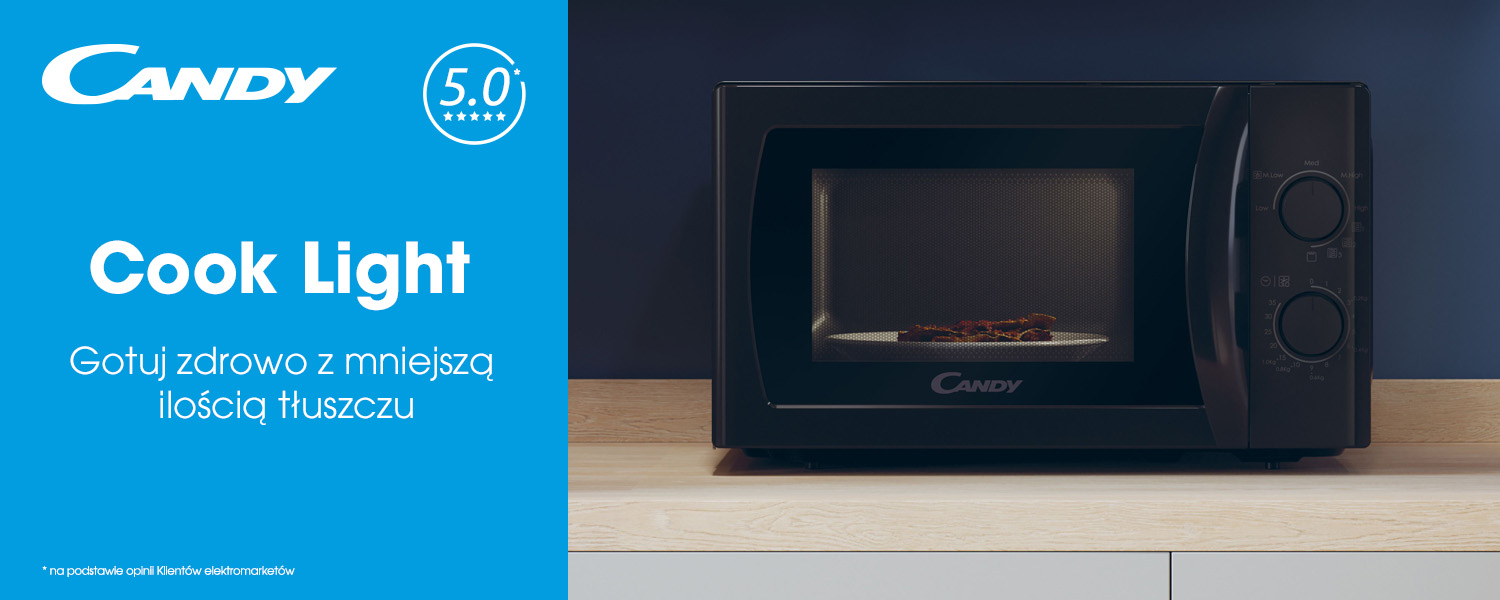 Kuchenka mikrofalowa Cook Light CMG20SMB