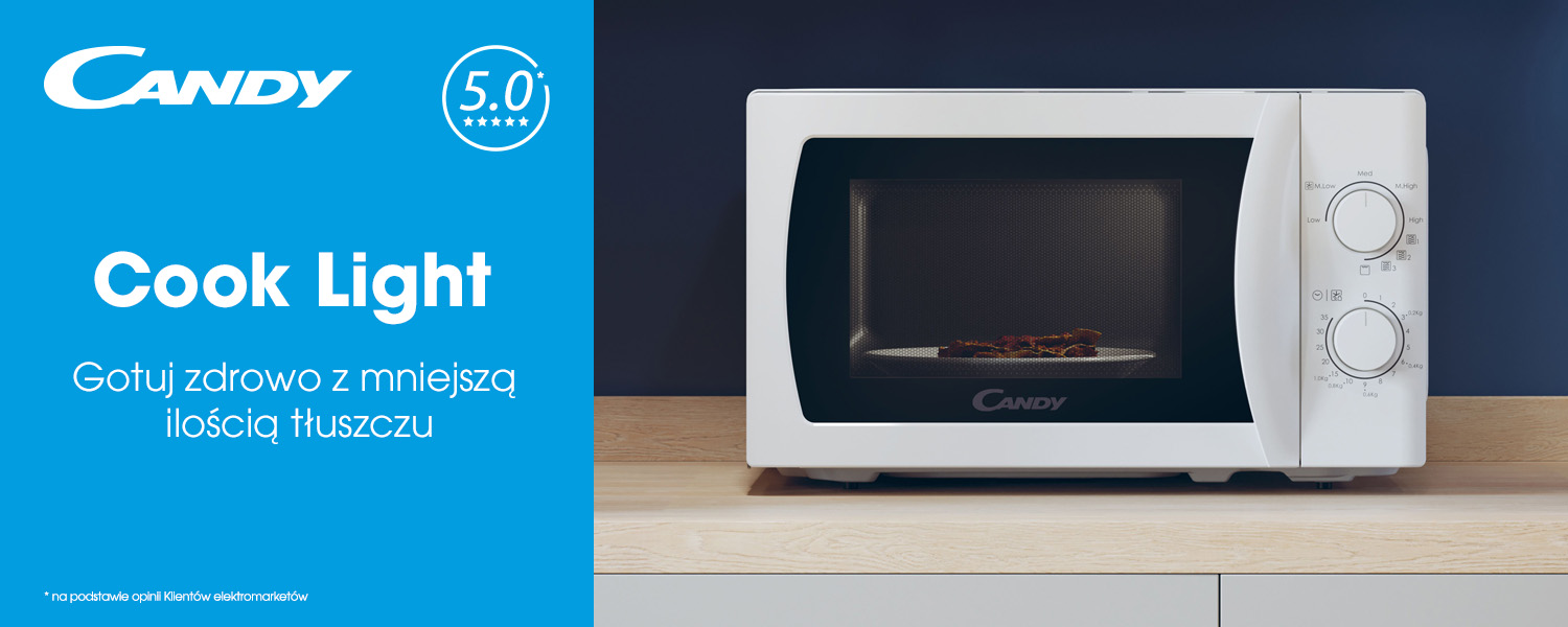 Kuchenka mikrofalowa Cook Light CMG20SMW