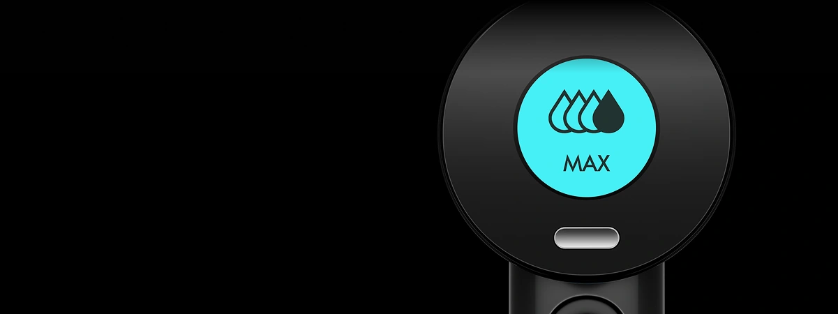 Вигляд екрана з вибраним максимальним режимом роботи