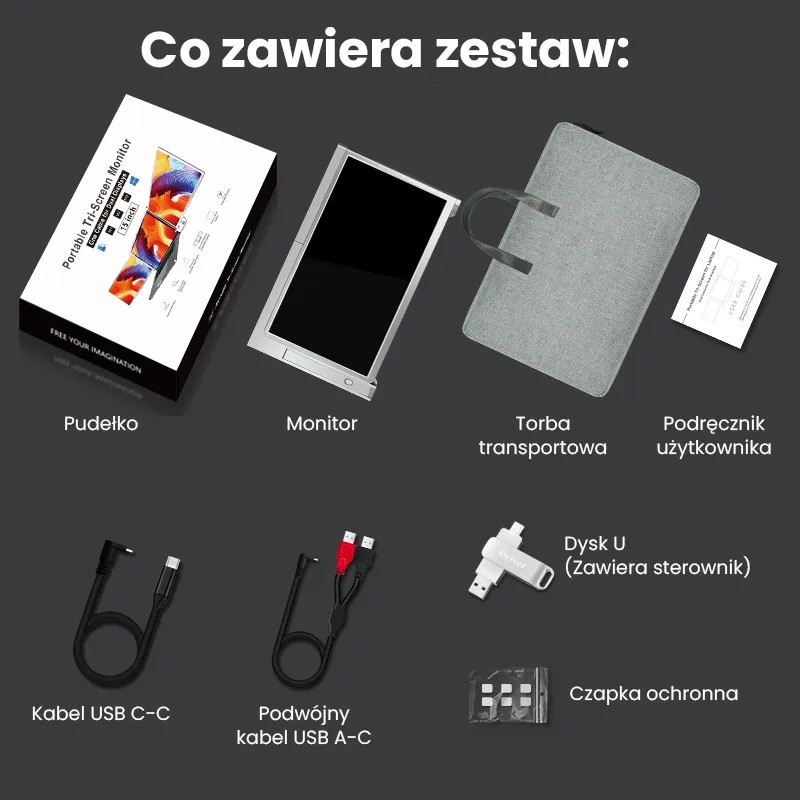 EXTRALINK SMART LIFE 15 2-SCREEN MONITOR FOR LAPTOPS S600