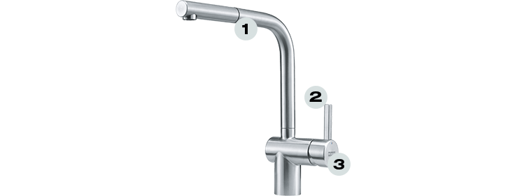 Atlas Neo pull-out window Stal szlachetna