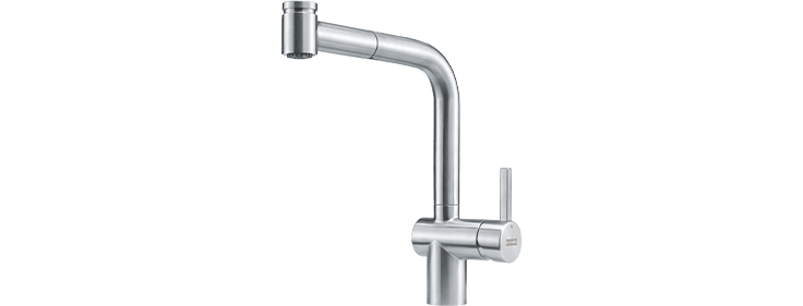 Atlas Neo pull-out spray Stal szlachetna