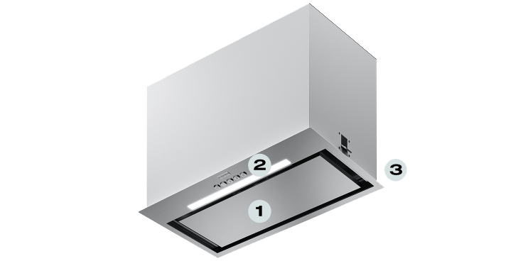 Box Flush FBFE XS A52 Stal szlachetna