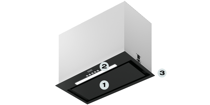 Box Flush FBFE BK MATT A52 Czarny mat