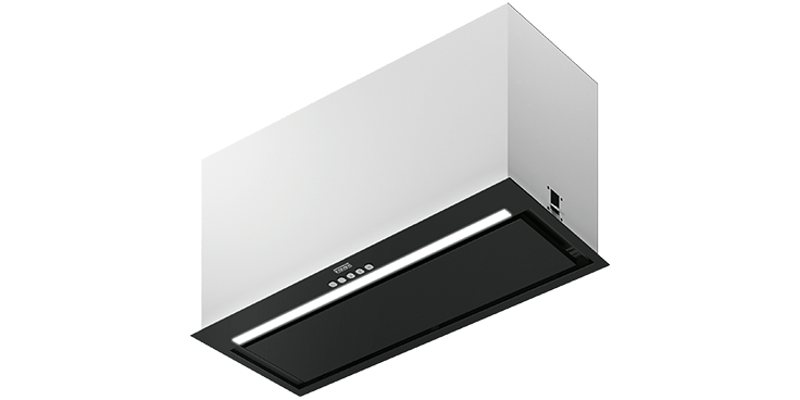 Box Flush FBFE BK MATT A70 Czarny mat
