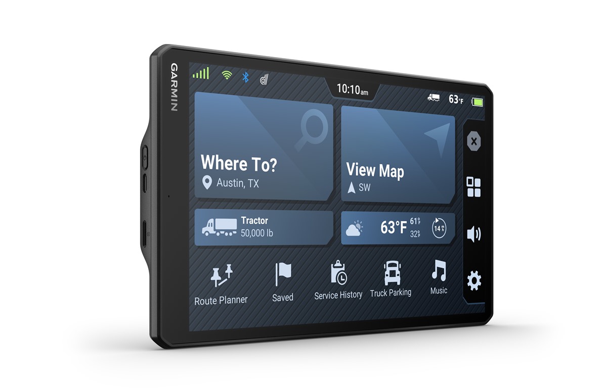 zdjęcie nawigacji garmin do ciężarówek dēzl LGV1020