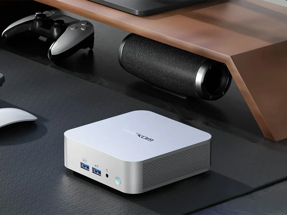 GEEKOM A8 ミニPC Ryzen 7 8745HS 32GB/1TB GEEKOM Mini komputer A8 z AMD Ryzen 7 8745HS (3-letnia ), 32 GB