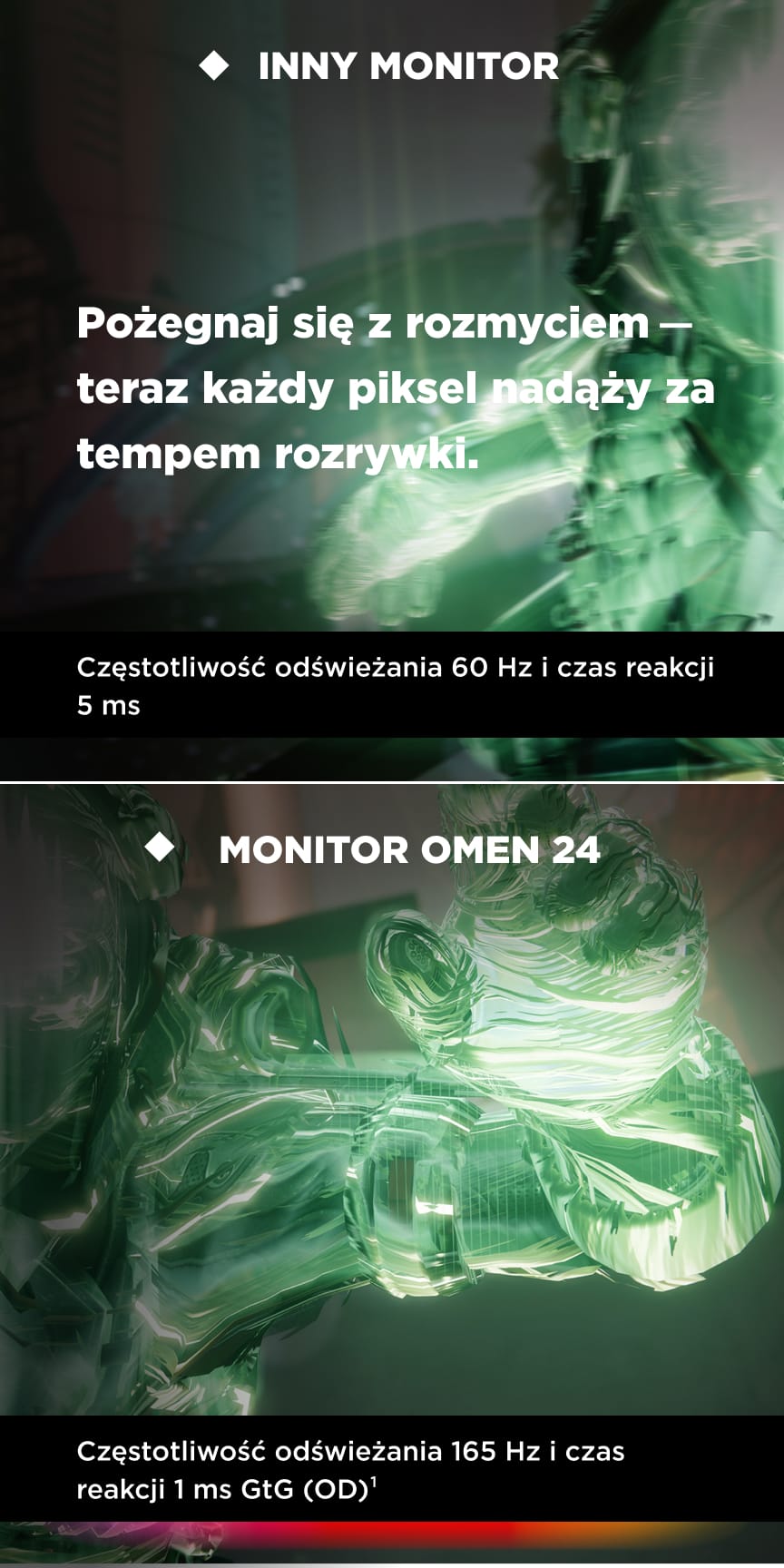 HP MONITOR GAMINGOWY OMEN 24