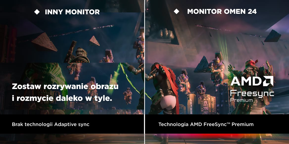 HP MONITOR GAMINGOWY OMEN 24