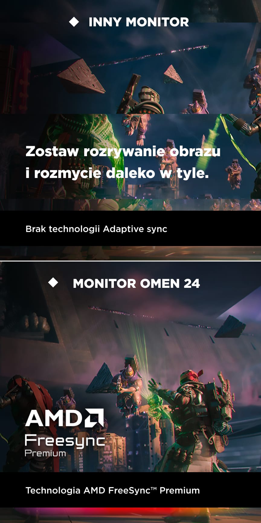 HP MONITOR GAMINGOWY OMEN 24