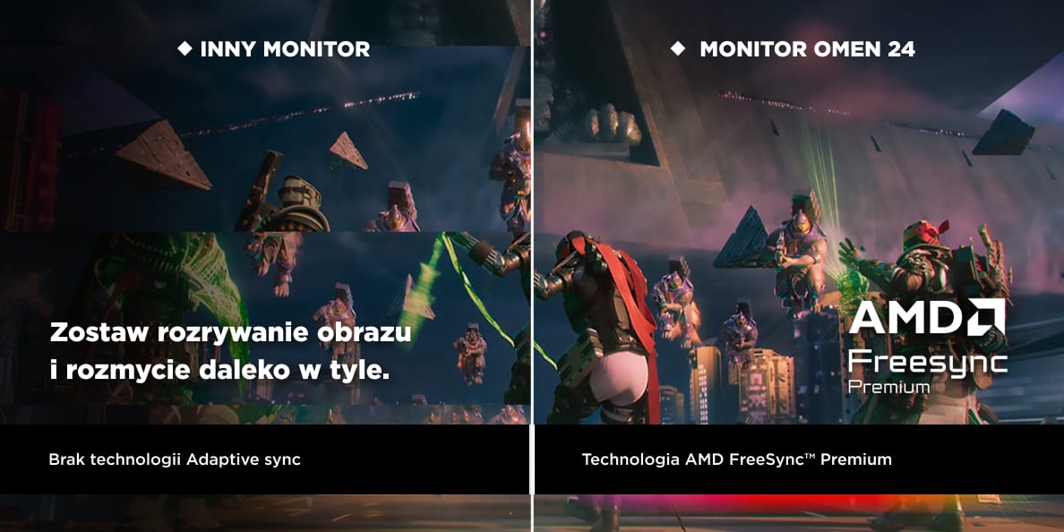 HP MONITOR GAMINGOWY OMEN 24