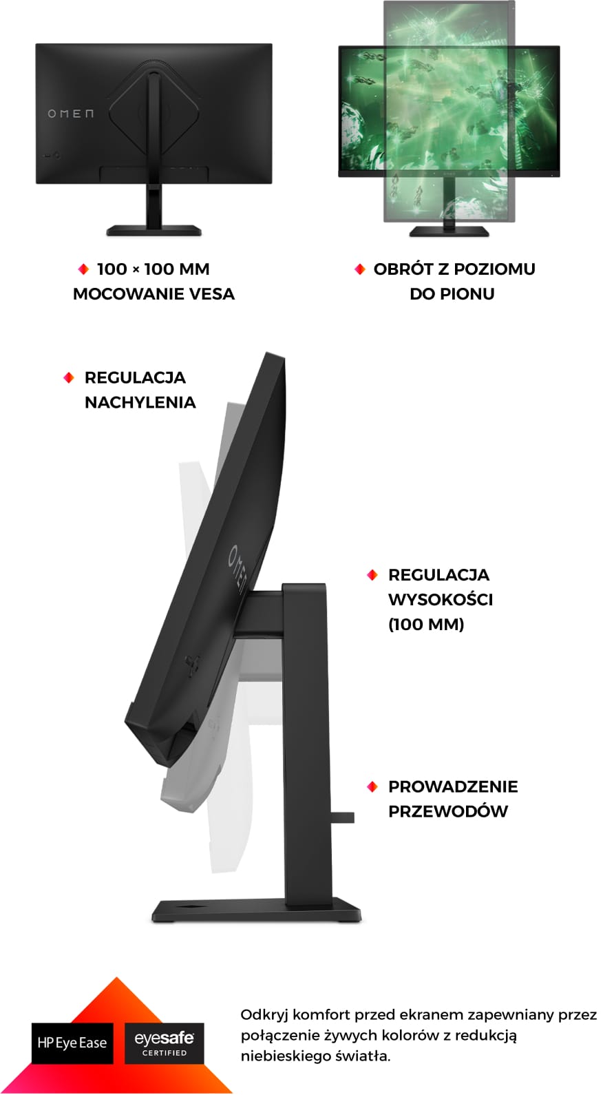 HP MONITOR GAMINGOWY OMEN 27Q