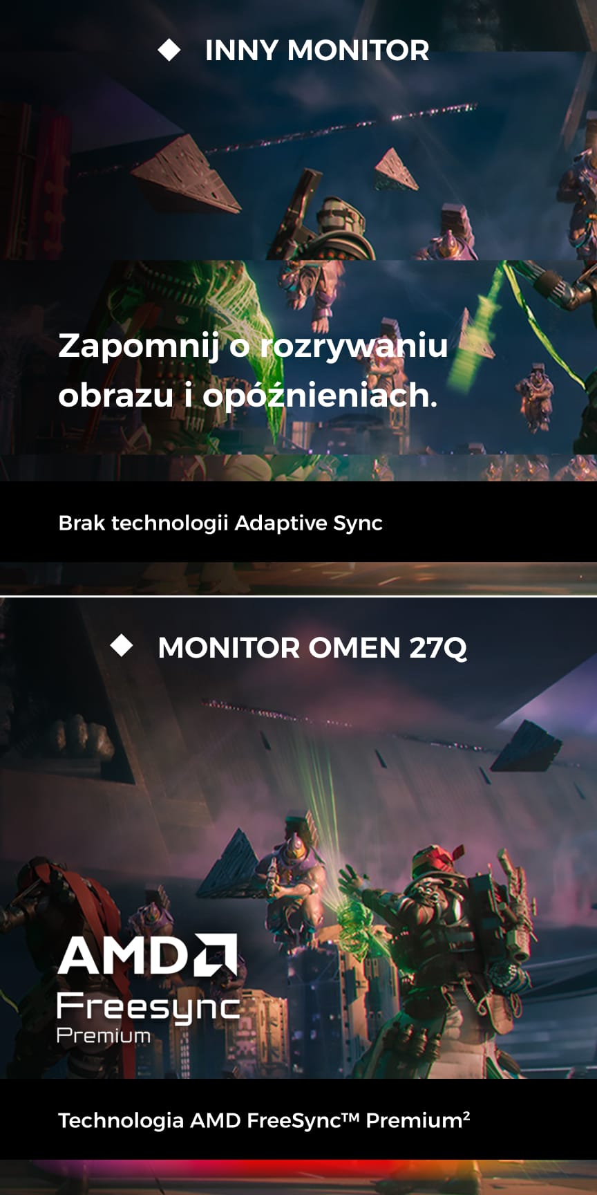 HP MONITOR GAMINGOWY OMEN 27Q