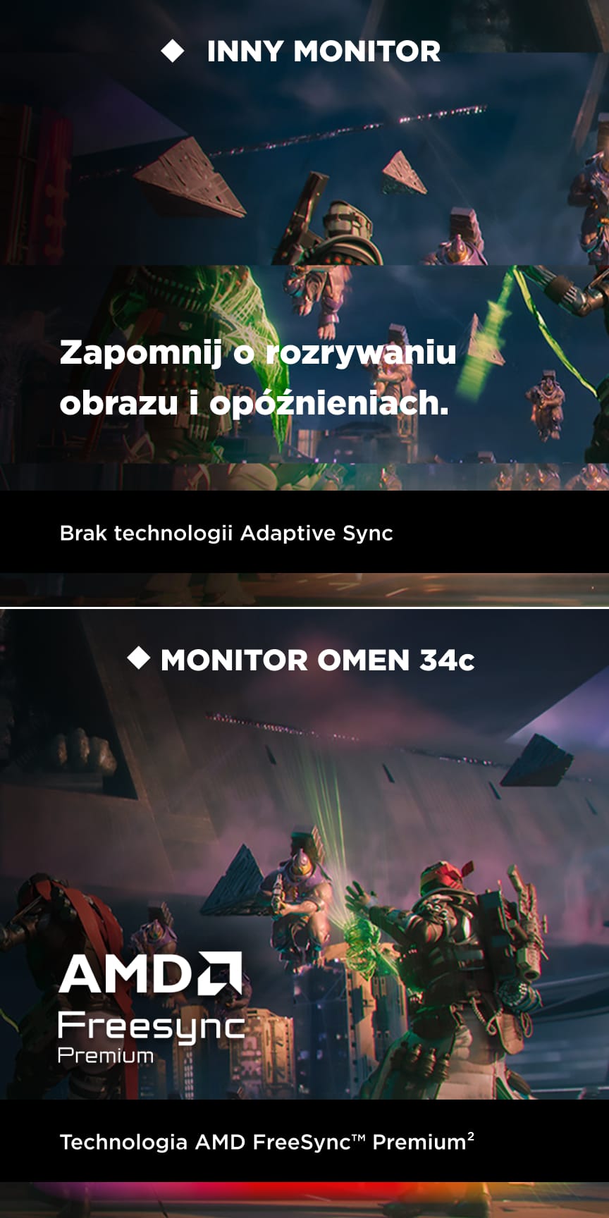 HP MONITOR GAMINGOWY OMEN 34c
