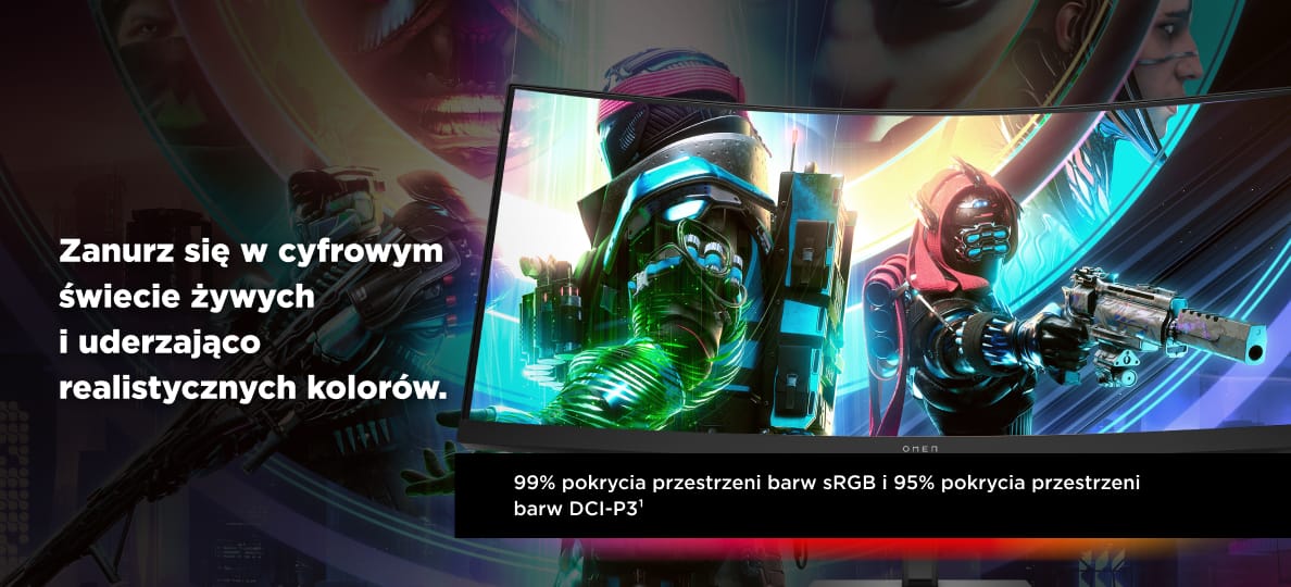 HP MONITOR GAMINGOWY OMEN 34c