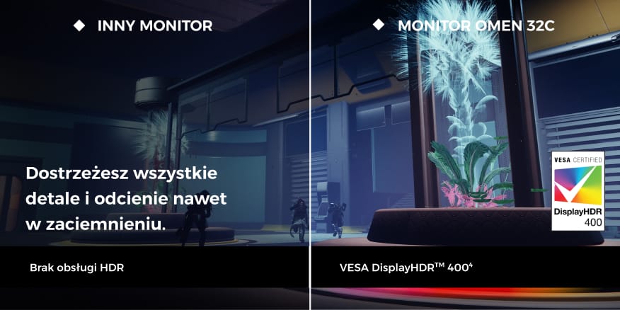 HP MONITOR GAMINGOWY OMEN 32C