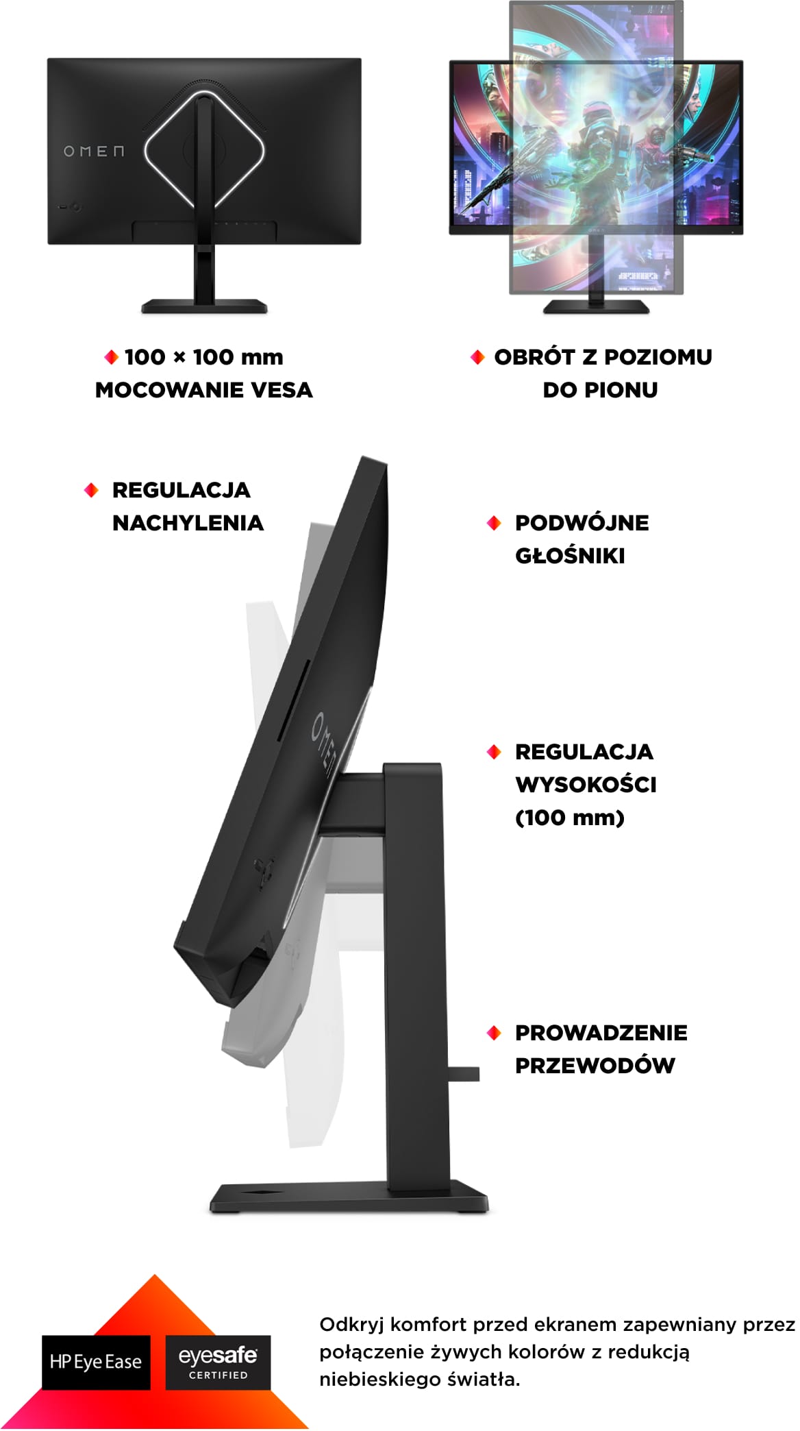 HP MONITOR GAMINGOWY OMEN 27QS