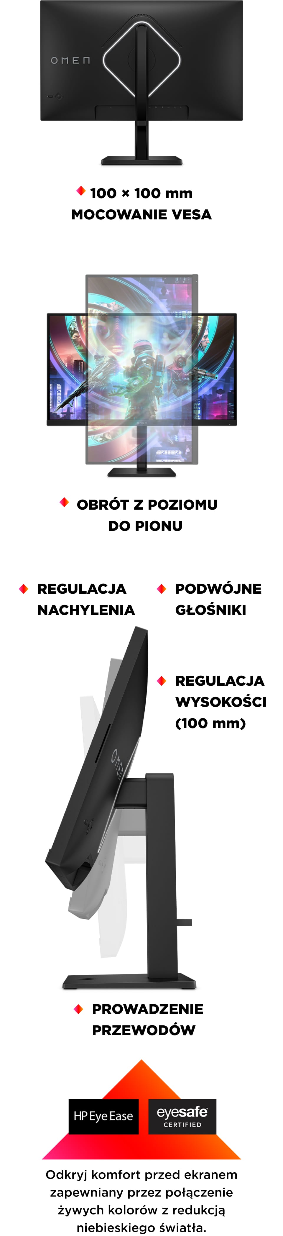 HP MONITOR GAMINGOWY OMEN 27QS