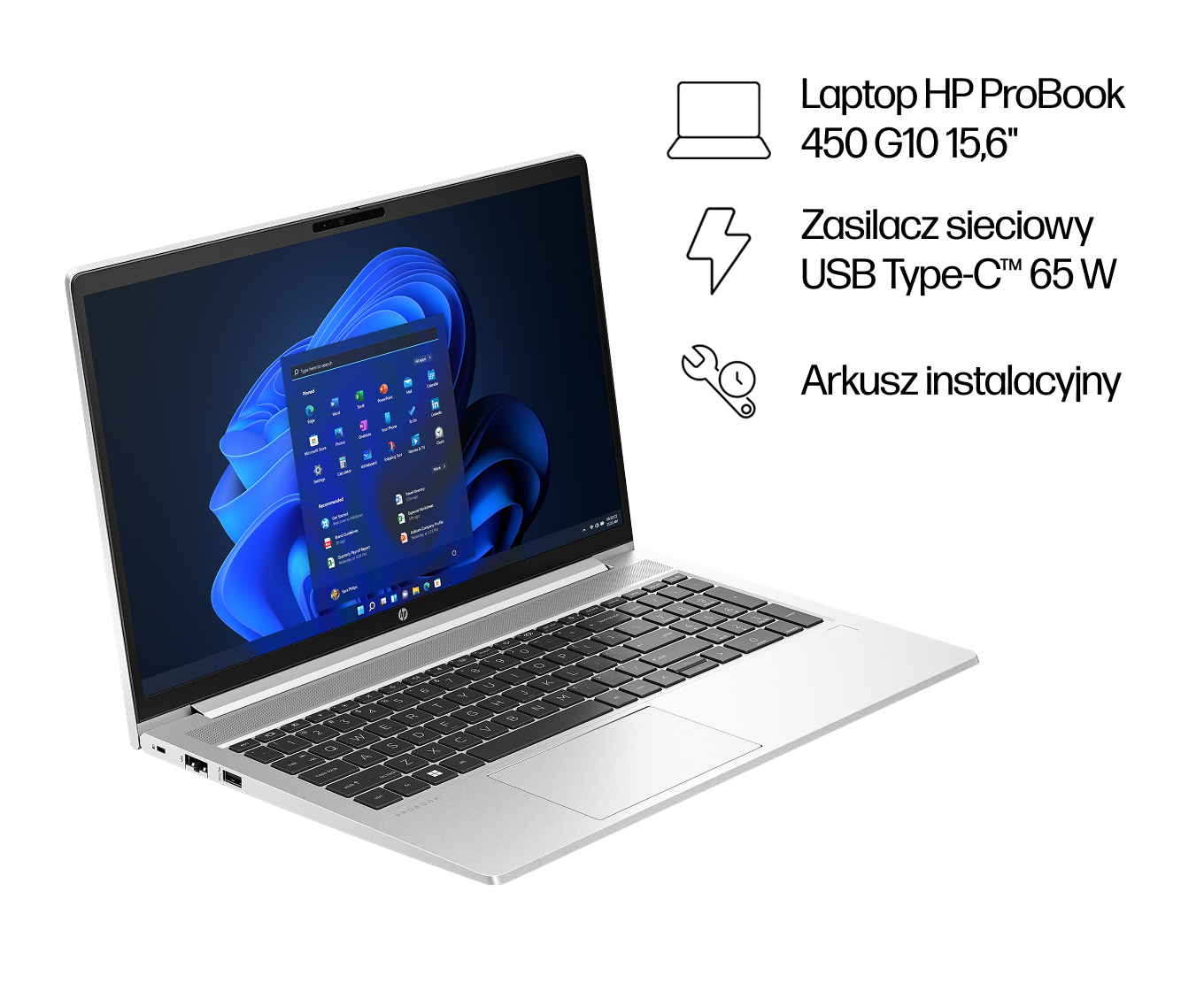 Laptop biznesowy HP ProBook 450 G10 15,6