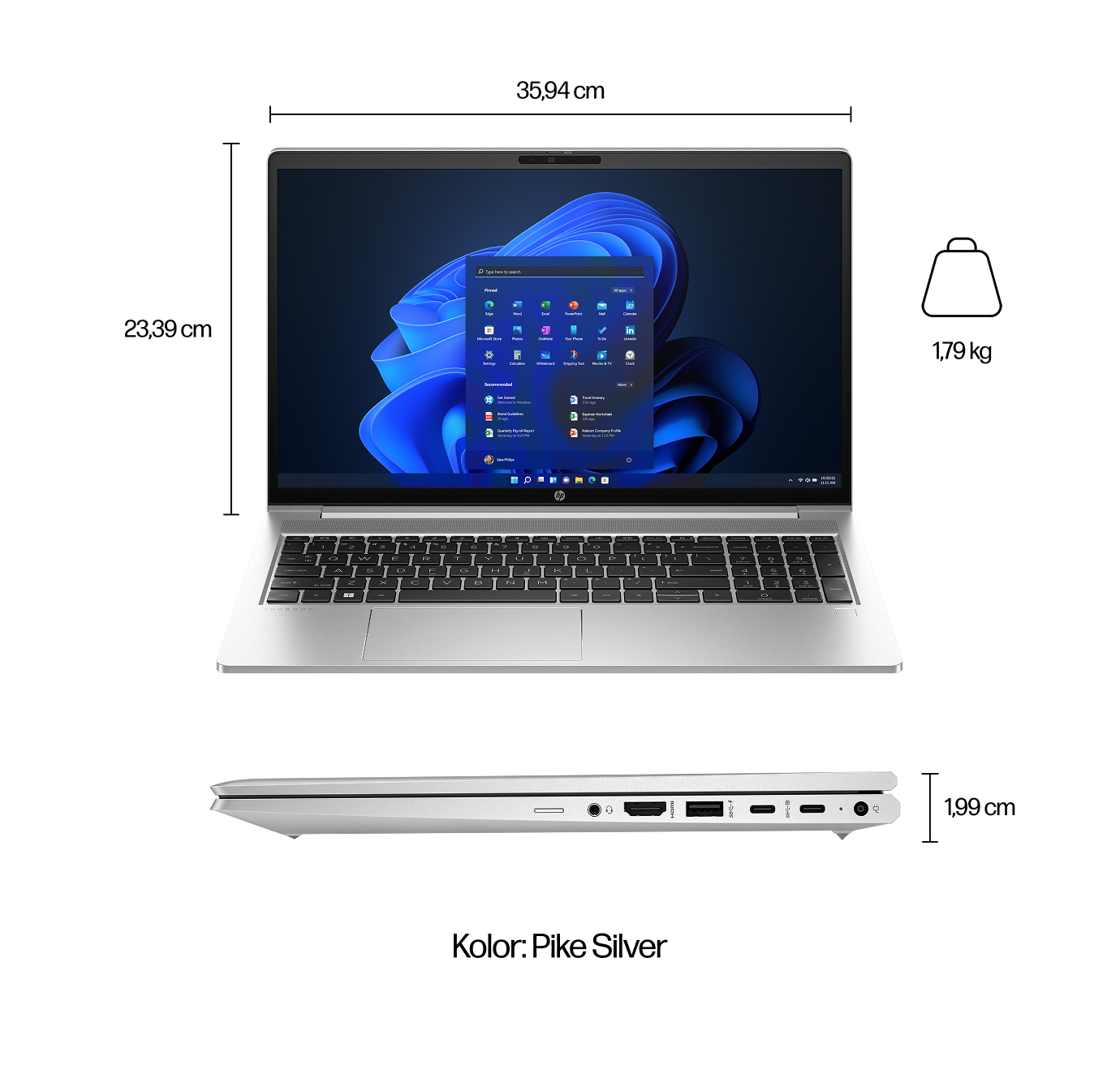 Windowsノート本体 #300 HP ProBook 450 G10 i5-1334U 16GB HP ProBook 450 G10 製品詳細・スペック - ノートパソコン・PC