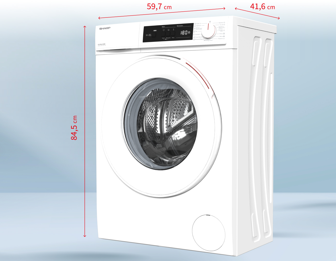 Sharp Wasing Mashines ES-NFA612DWB