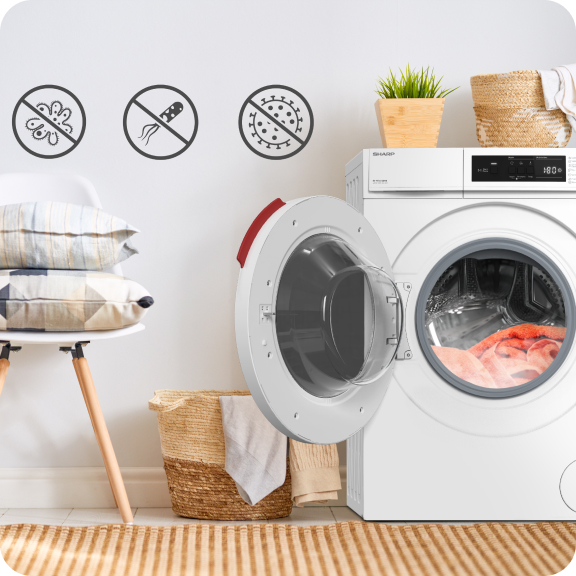 Sharp Wasing Mashines ES-NFA612DWB