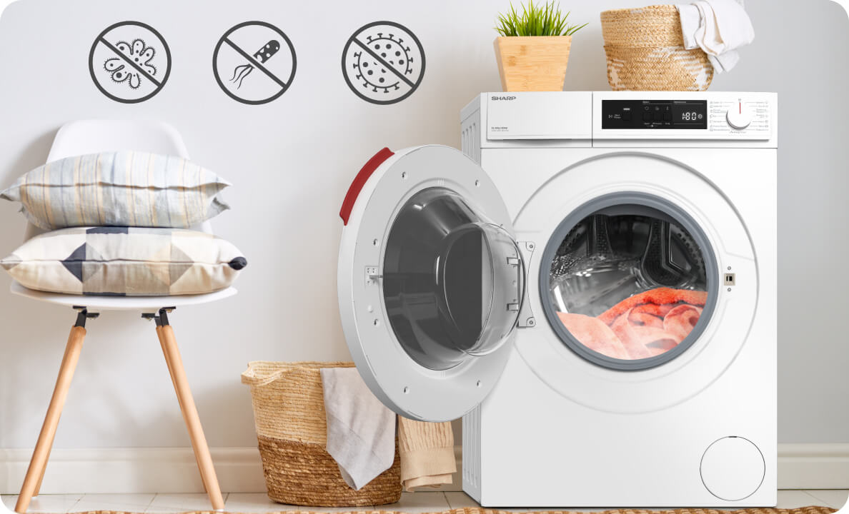 Sharp Wasing Mashines ES-NFA612DWB