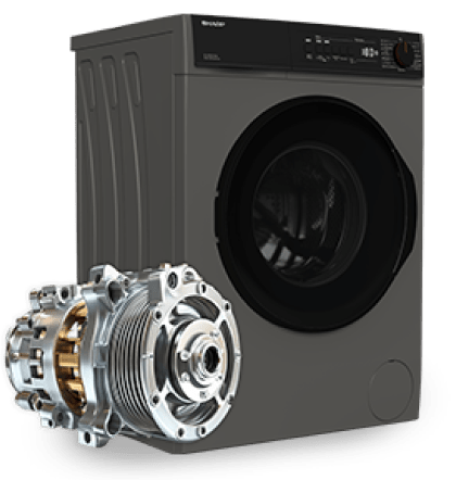 Sharp Washing Machine ES-SFB812YAA-PL