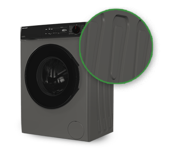 Sharp Washing Machine ES-SFB812YAA-PL
