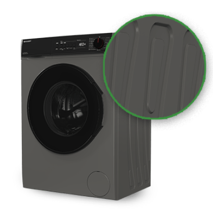 Sharp Washing Machine ES-SFB812YAA-PL