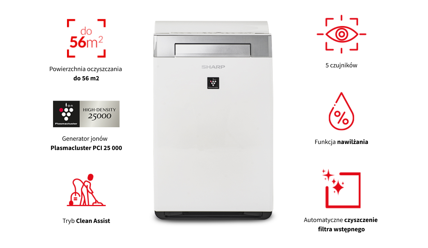 Sharp Air purifier KI-G75EU-W