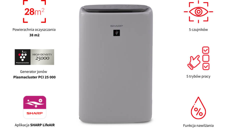 Sharp Air purifier KI-N42EU-L
